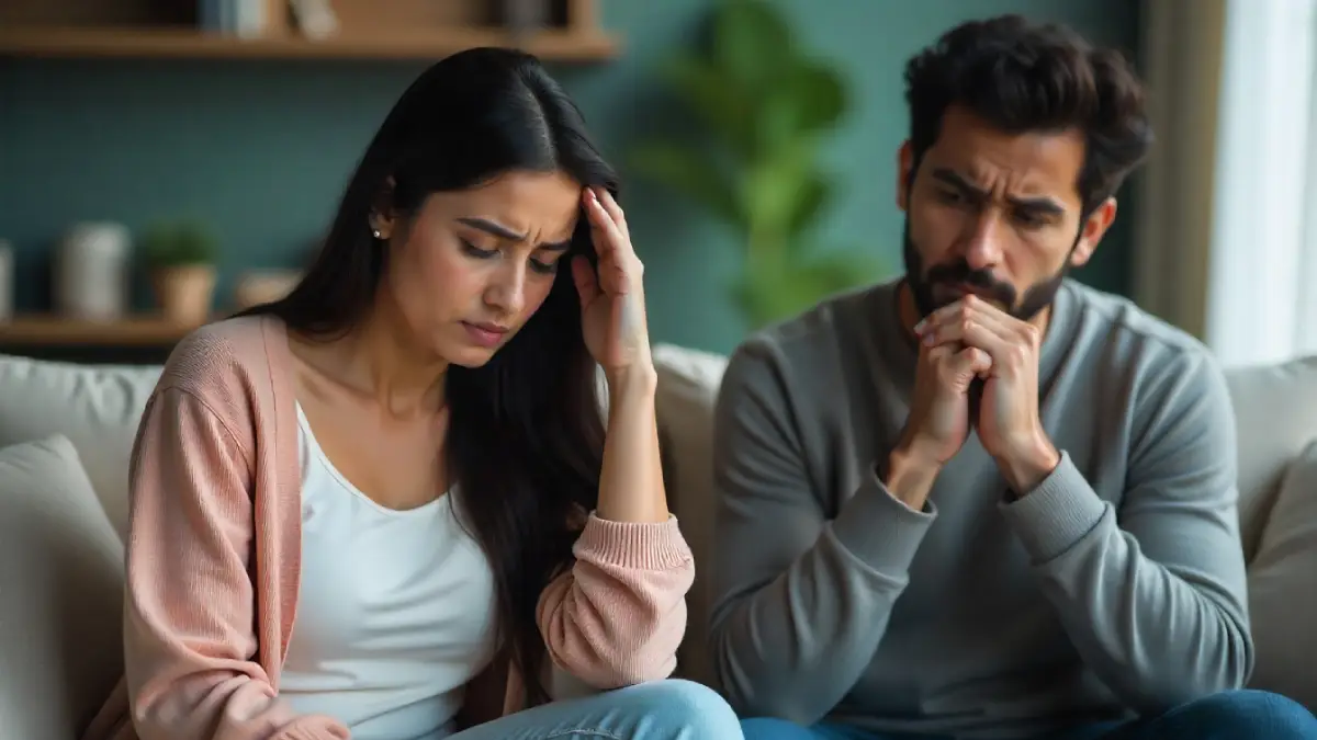 স্বামী স্ত্রীর কষ্টের মেসেজ